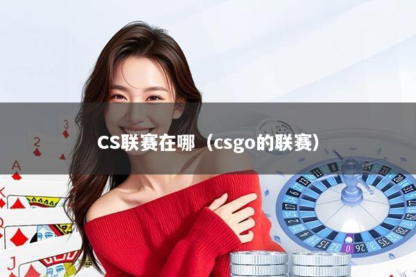 CS联赛在哪(csgo的联赛)
